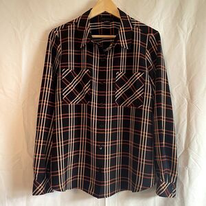 Anthropologie - Sanctuary |‎ Women's M, Boyfriend, Windowpane Plaid Blouse